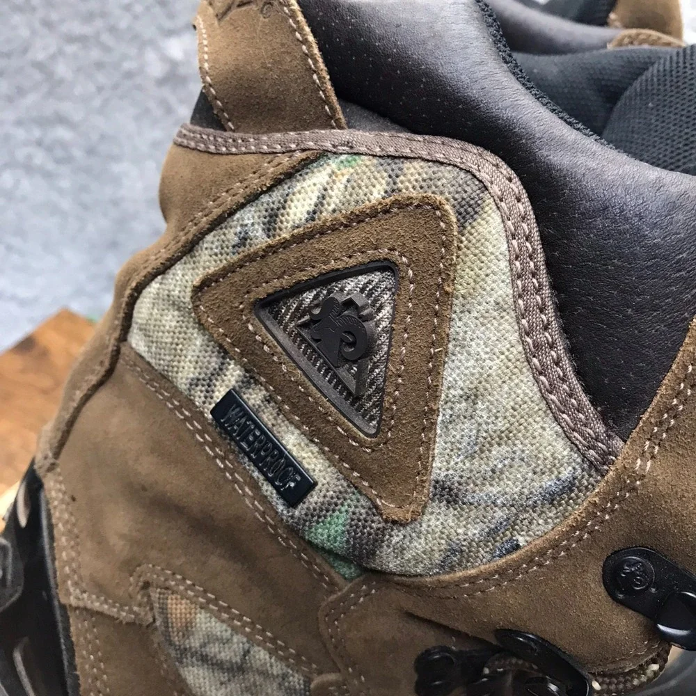 Rocky BlizzardStalker Waterproof Insulated Boots 9M Mossy Oak Camo Hunting Work